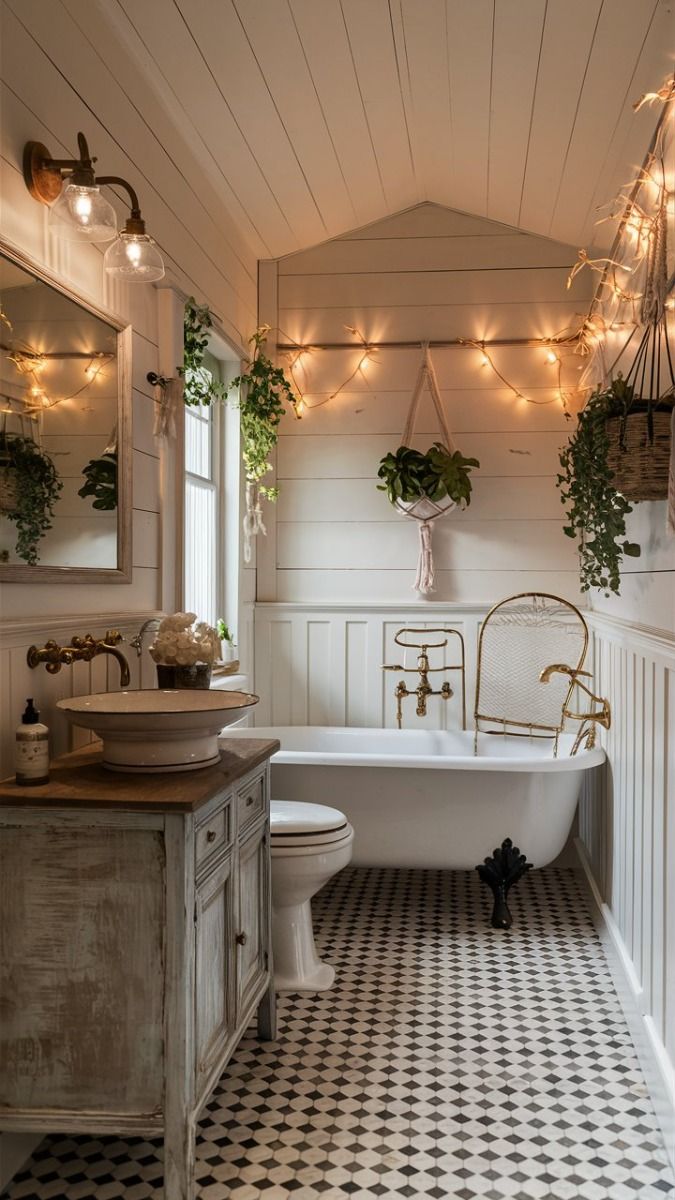 Inspiring Ideas for a Stunning Farmhouse Bathroom Design