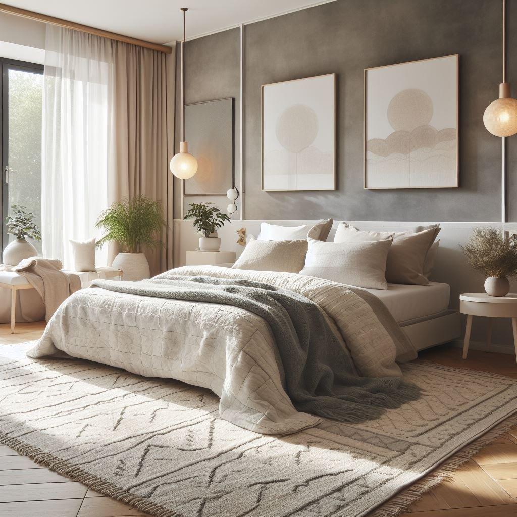 Scandinavian Bedroom: Focus on functionality and natural materials for tranquility