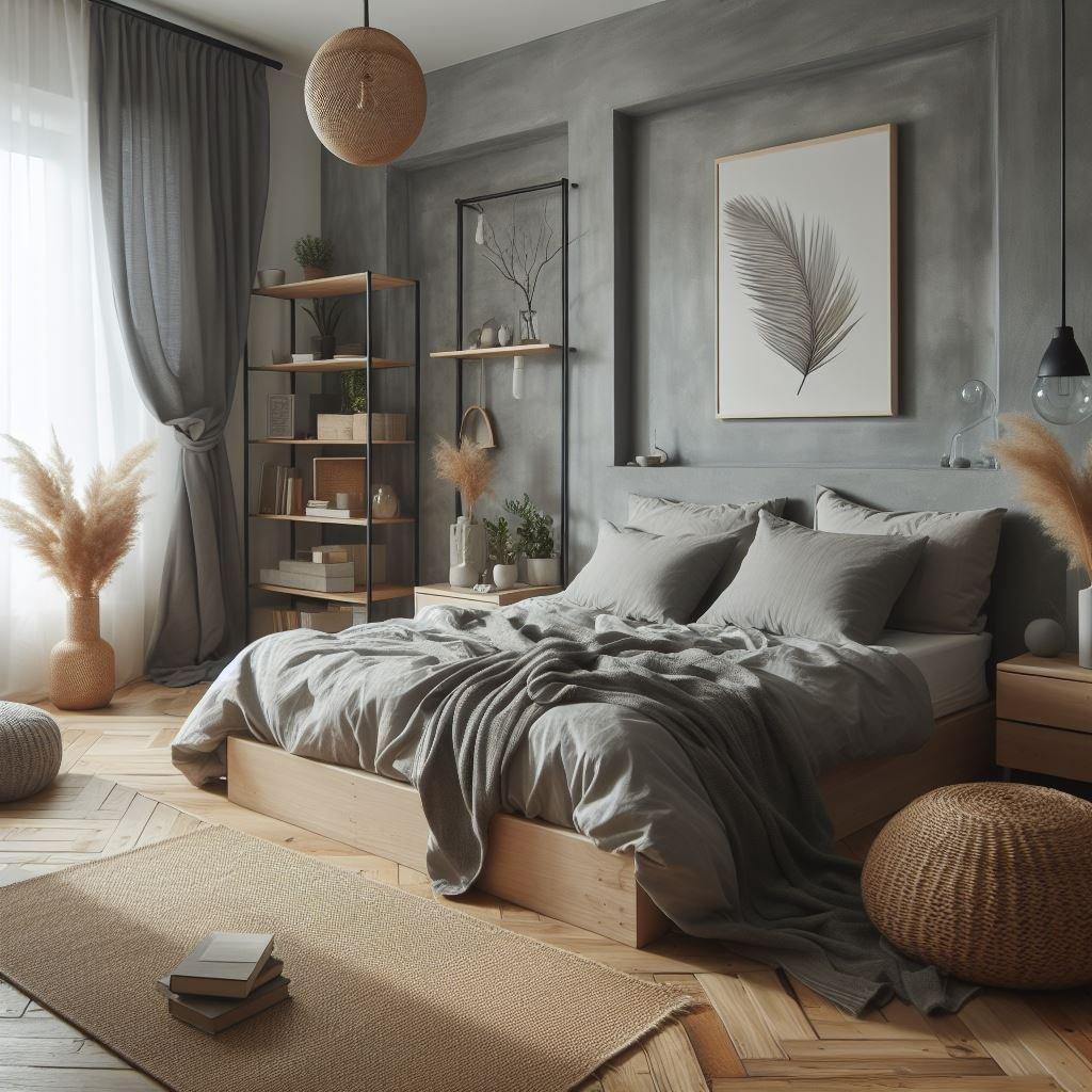 Maintain a consistent theme throughout your minimalist bedroom decor