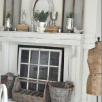 Buckets of Burlap | Fireplace decor, Fireplace cover, Home dec