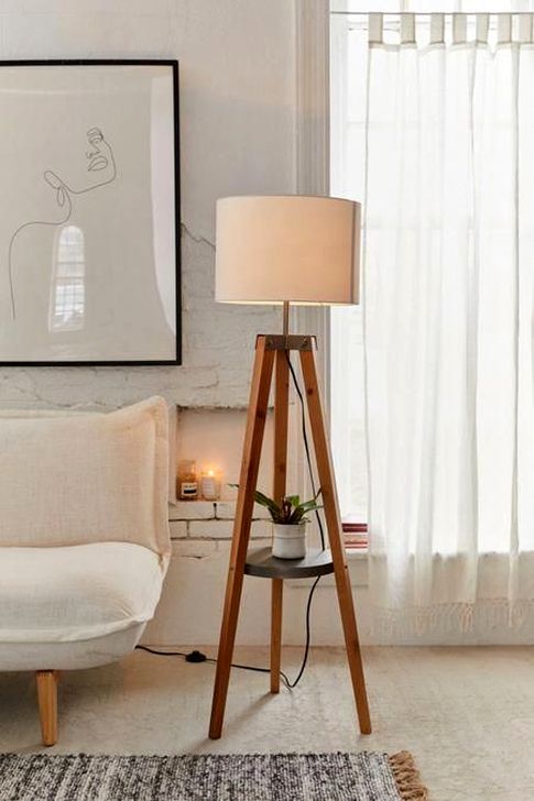 44 Trendy Floor Lamp For Your Living Room Design Ideas - TRENDUHO