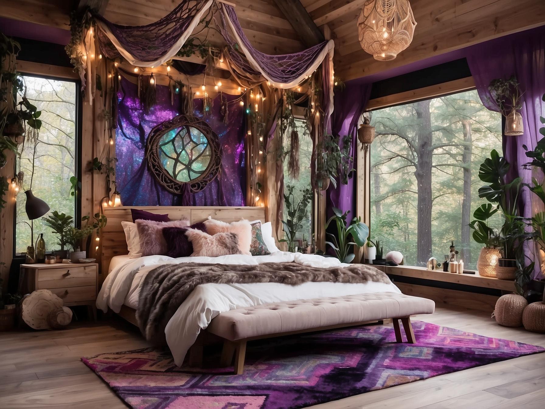 Bohemian‌ Bedroom: Embrace ​eclectic patterns‌ and vibrant colors