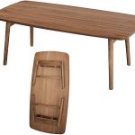 Amazon.com: AZUMAYA Folding Coffee Center Table TAC-229: Furniture .