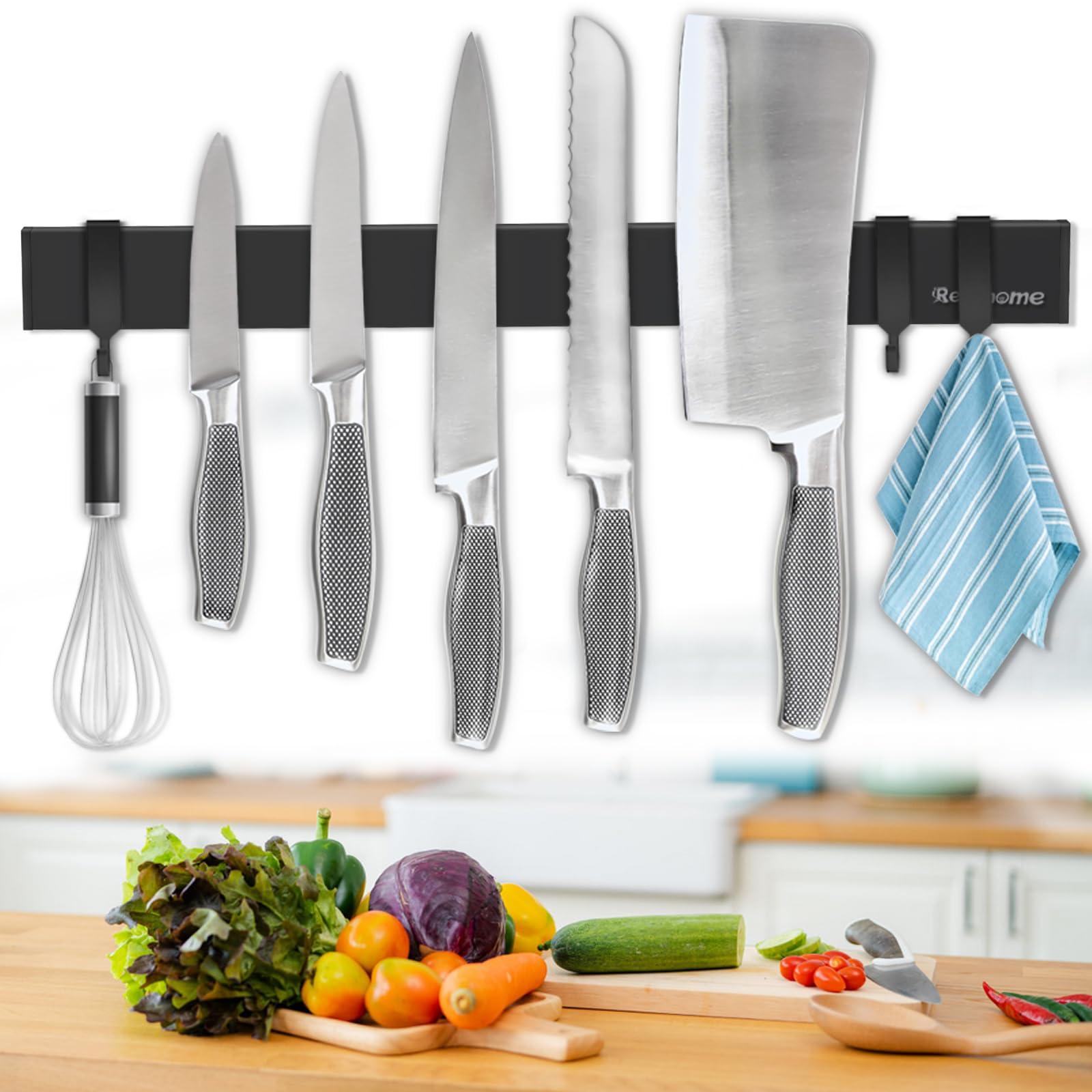 Install magnetic strips to hold ​knives​ and utensils ⁢in your galley kitchen