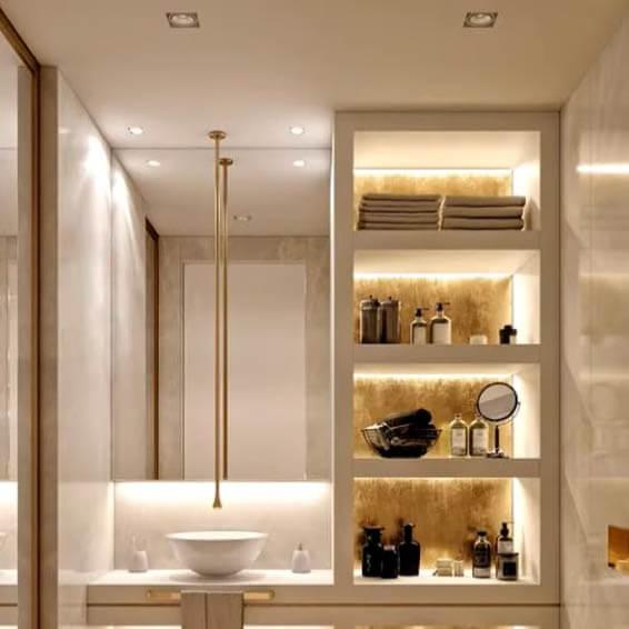 Ensure proper ⁢lighting to enhance​ visibility in your narrow bathroom