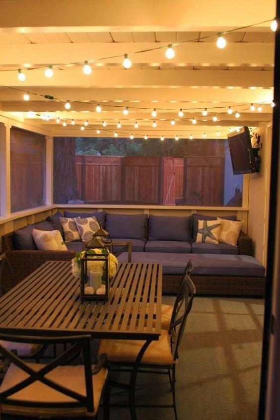 Add fairy lights ⁤to your screened porch ‍for enchanting ‌evening ambiance and warm ⁢vibes