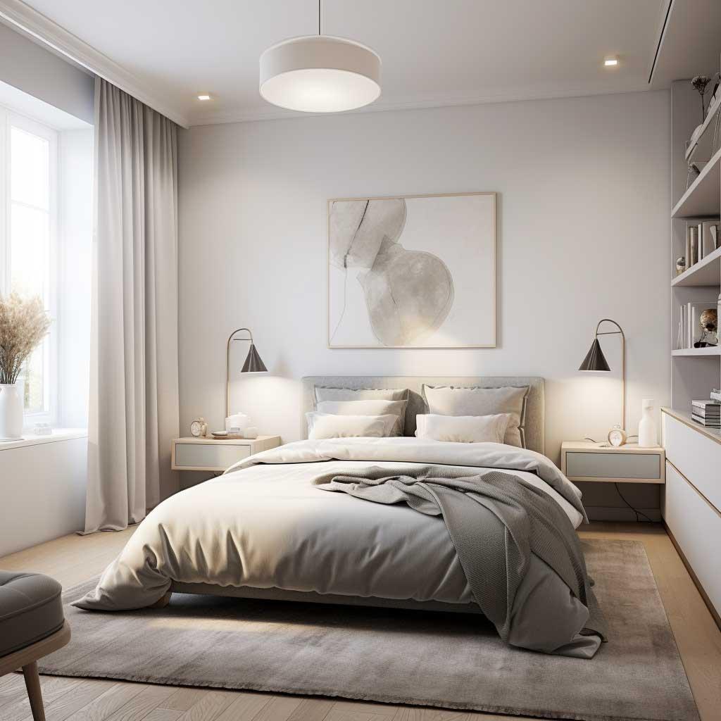 Keep⁢ a minimalist approach for decor in your ‍small bedroom