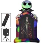 Gemmy The Nightmare Before Christmas 9.5-ft x 5.4-ft Jack .