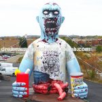 2020 Hot Sale Halloween Inflatable,Inflatable Zombie For Halloween .