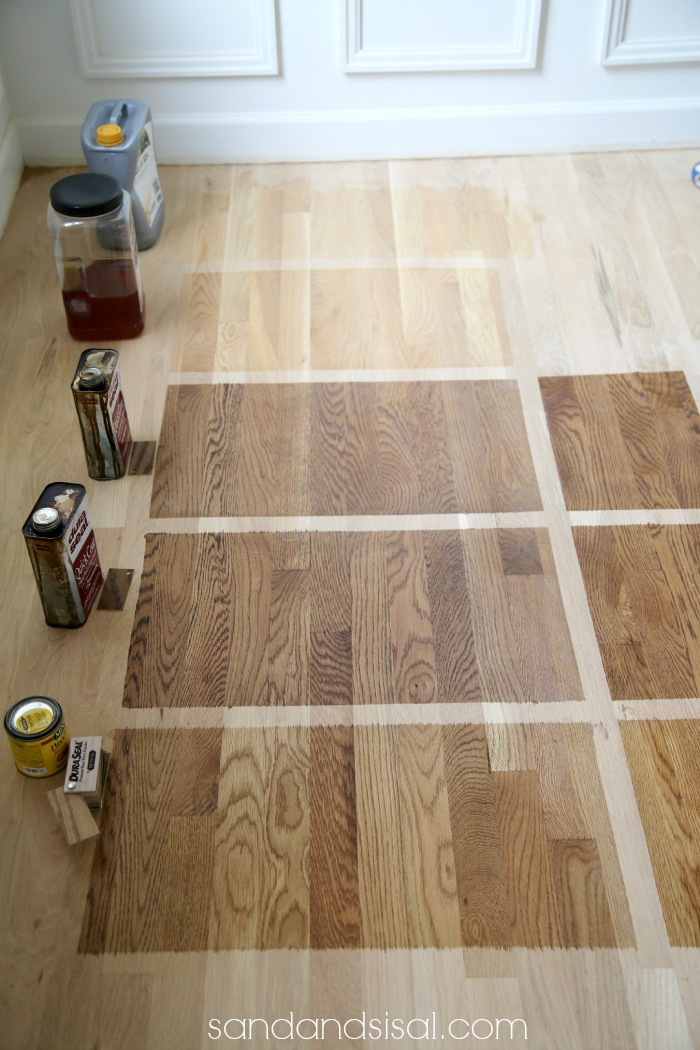 Different types of finishing for hardwood
floors