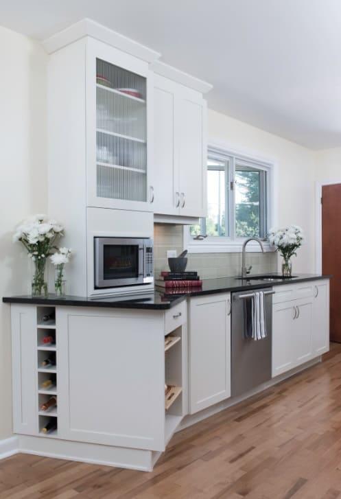 Choose sleek appliances that fit seamlessly into your Galley Kitchen ​design