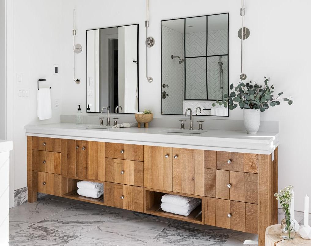 Embrace upcycled materials ‌for sustainable eclectic bathroom choices