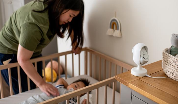 A baby ⁣monitor ensures ⁣peace of mind ‌in your nursery nook