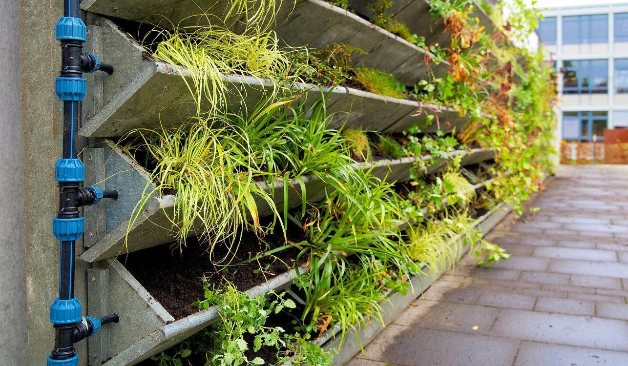 Incorporate‌ a ​drip irrigation system to ‍easily⁣ water ⁣your pallet garden