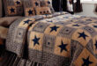 Vintage Star Navy by IHF Home Decor - BeddingSuperStore.c
