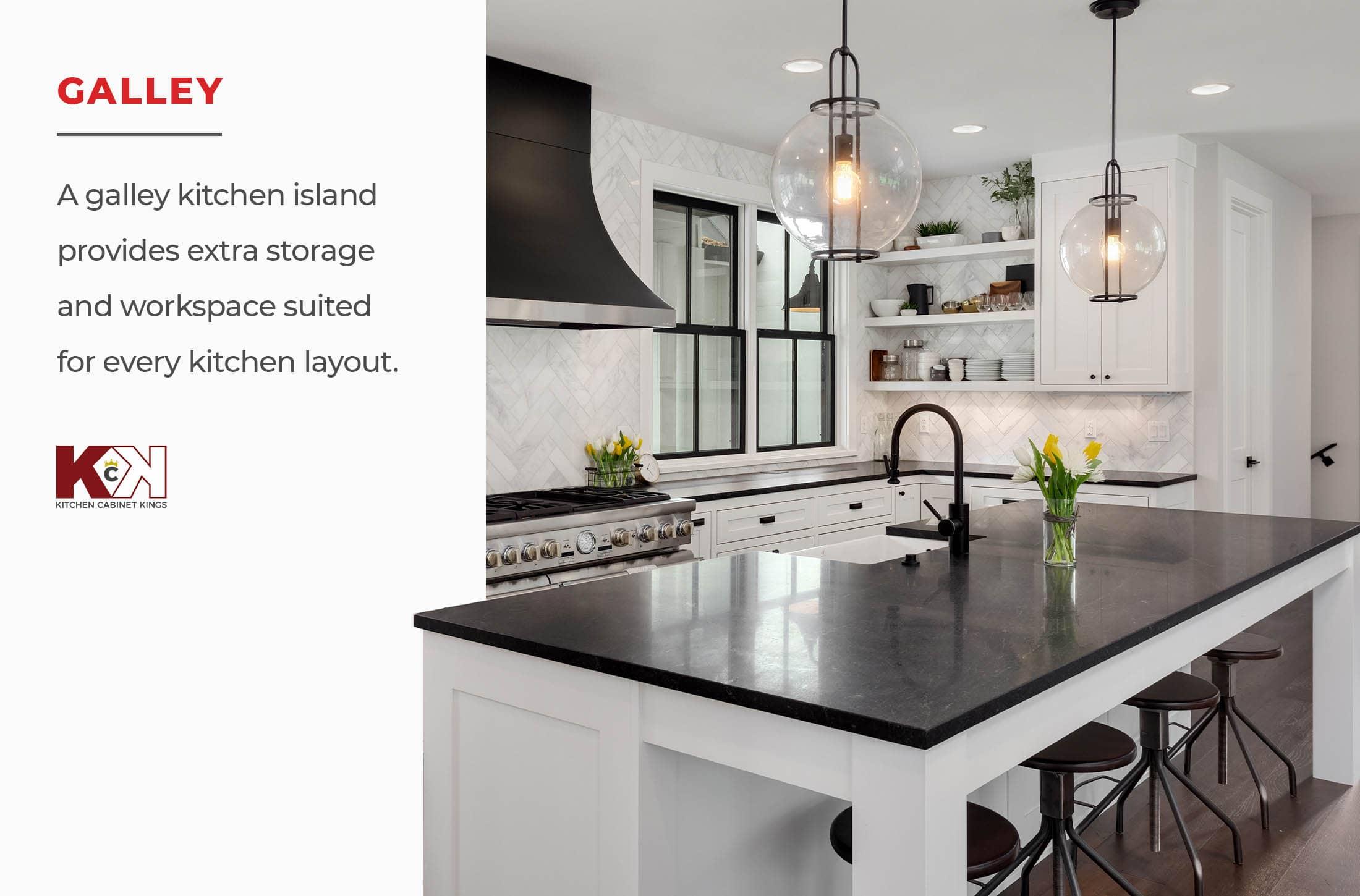 Use‍ a rolling cart as a ​mobile island in⁢ your galley kitchen