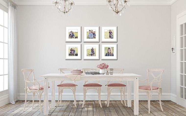 Create a gallery wall with ⁤family photos to personalize your eat-in ‌kitchen