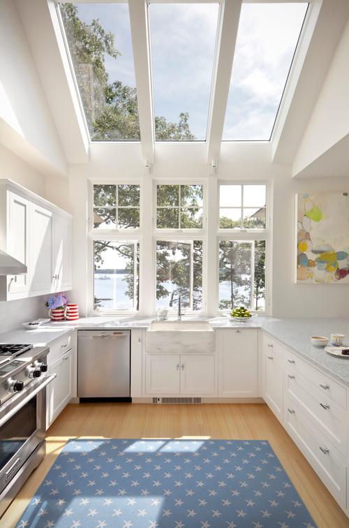 Natural ⁤light: Enhance‌ your kitchen with large⁤ windows⁤ or skylights for⁤ a bright ambiance