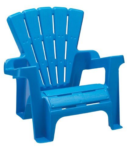 Kids Plastic Adirondack Chair | Blue adirondack chair, Plastic .