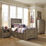 Trinell Panel Bed w/Storage Bedroom Set– Adams Furnitu