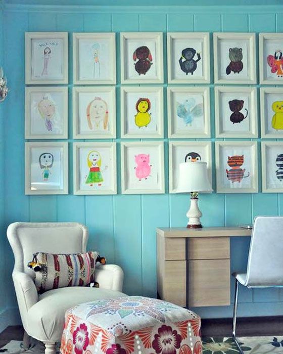 25 Cute DIY Wall Art Ideas for Kids Room | Girls room diy, Frame .