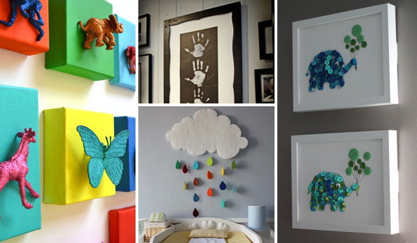 Top 28 Most Adorable DIY Wall Art Projects For Kids Room - Amazing .