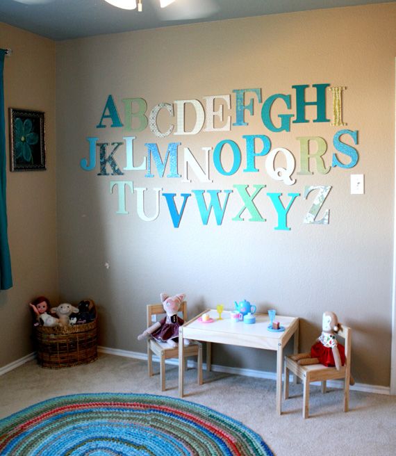 25 Cute DIY Wall Art Ideas for Kids Room | Kid room decor, Kids .