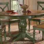 Sidney Dining Room Set Green Country French Round Table And 4 .