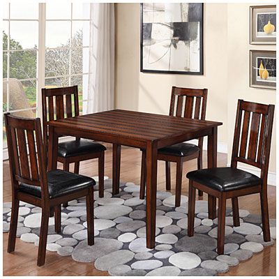 5-Piece Pub Dining Set | Dining room sets, Kitchen table settings .