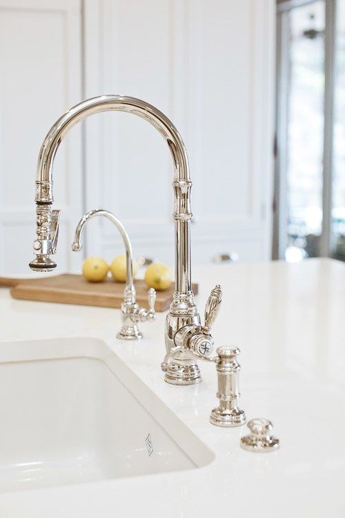 A Kitchen Faucet Roundup | Classic white kitchen, Kitchen faucet .