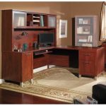 Deal. 65% Off Latitude Run Kittle Reversible L-Shaped Desk with .