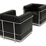 Furniture - Chair - LC2 - Le Corbusi