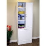 50+ Linen Cabinet with Hamper You'll Love in 2020 - Visual Hu