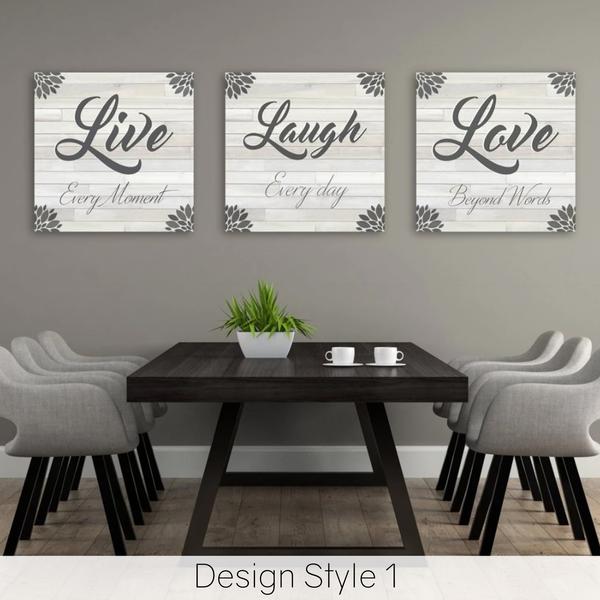 Live Laugh Love Wall Decor | Home Dec