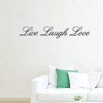 Amazon.com: Live Laugh Love Removable Wall Stickers Home Decals .