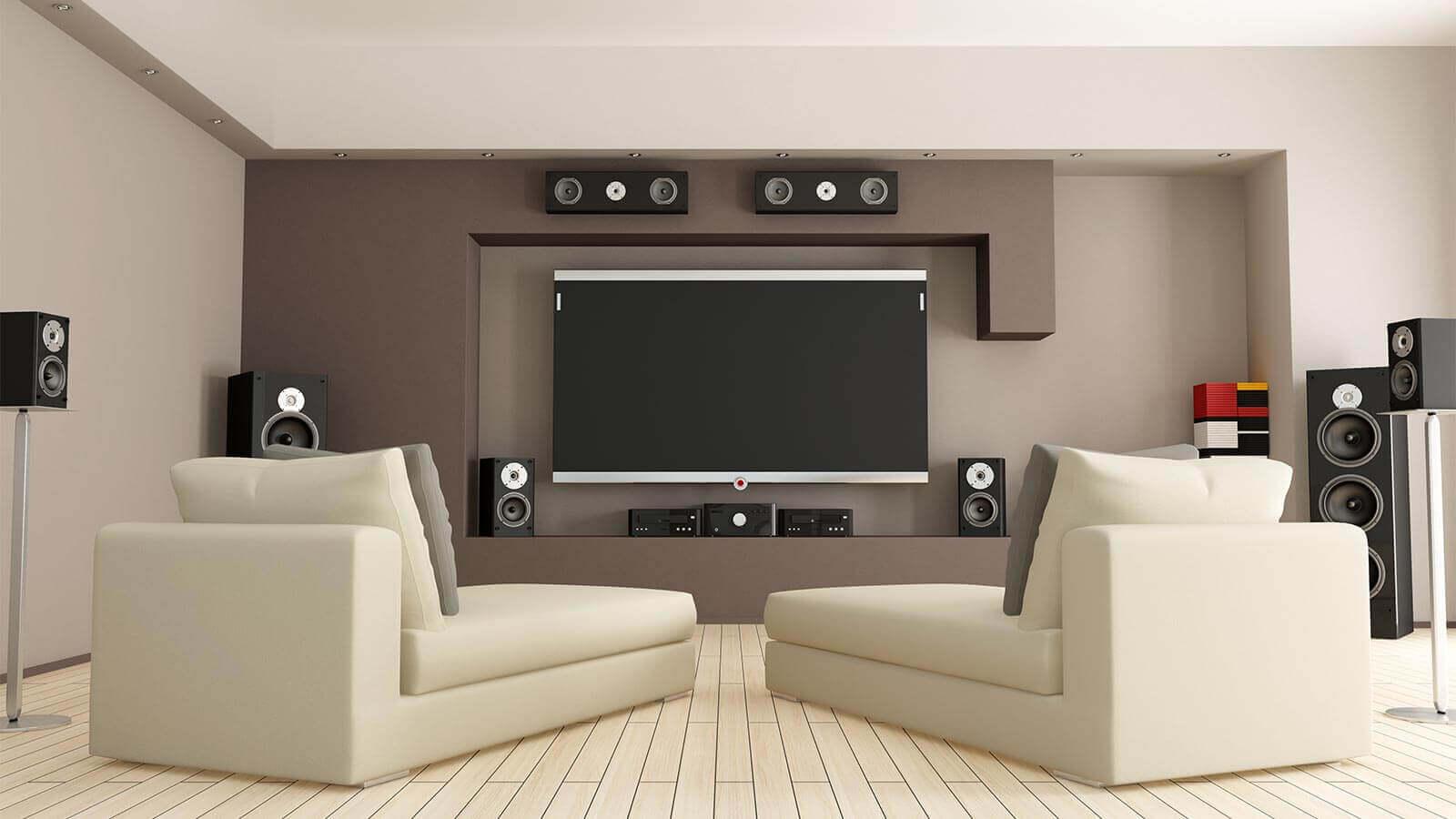 Sound system for your favorite tunes and entertainment in your living room