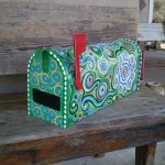 Fun Funky Painted Mailbox by mizippihippi on Etsy | Painted .