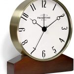 Amazon.com: PresenTime & Co Mozart Mantel Alarm Clock, Tabletop .