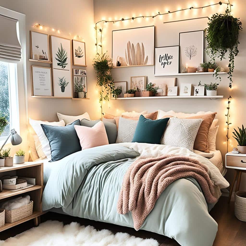 Incorporate a cozy​ throw⁢ for ⁣added comfort during downtime in your teen ⁣bedroom