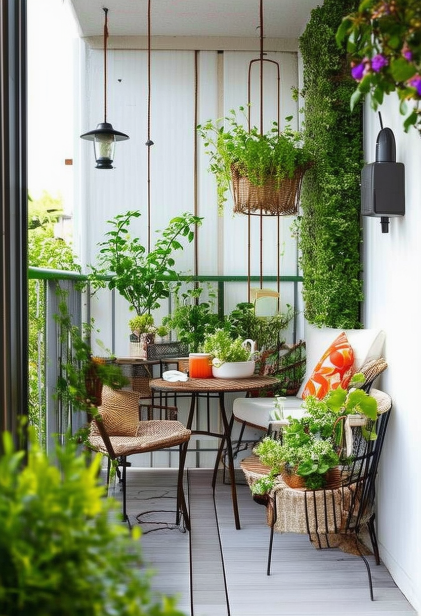 Maximizing Charm: Creative Design Ideas for Small Balconies