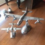 Accents | Metal Airplane Decor | Poshma