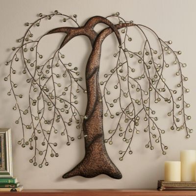 Willow Tree from Seventh Avenue ® | Metal tree wall art, Tree wall .