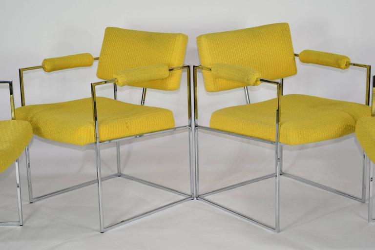 Set of Four Milo Baughman 1188 Lounge or Dining Chairs For Sale at .