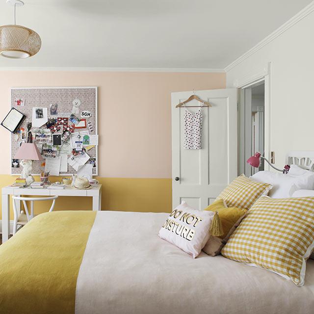 Choose a color palette that reflects your personality in your teen bedroom