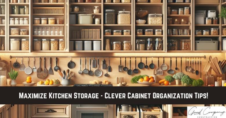 Thoughtful organization tools maximize space and efficiency in your farmhouse kitchen