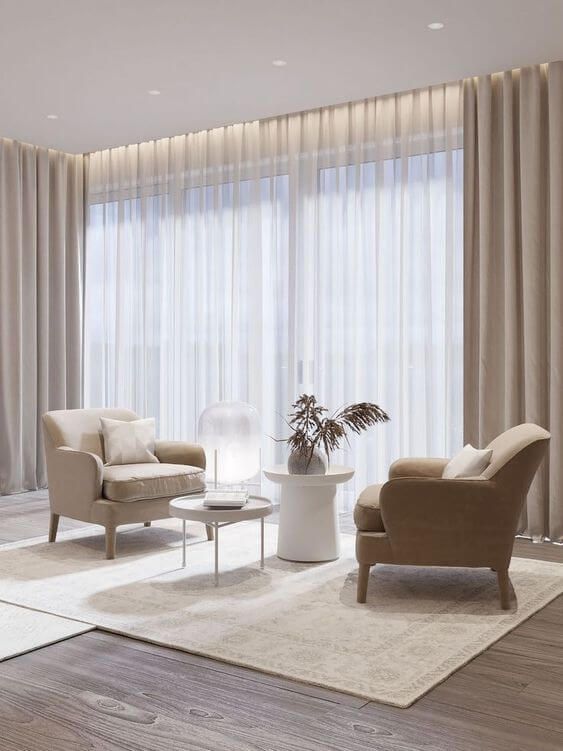Decorate your room with beautiful modern
curtains