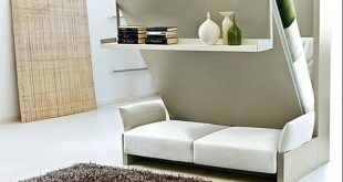 wall bed sofa combo | Small room design, Modern murphy beds .