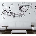 Amazon.com: Dailinming WALL'S Matter Home Decor Music Note Wall .