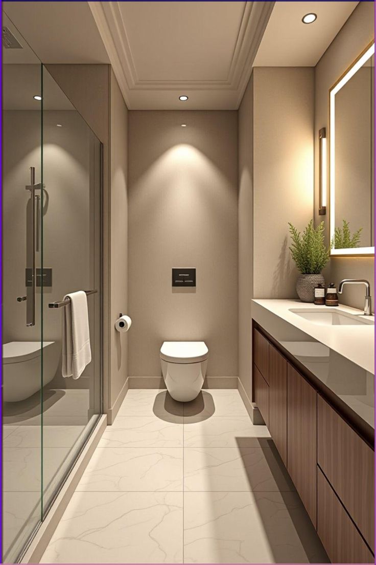 Clever Ideas to Optimize Your Narrow Bathroom Space