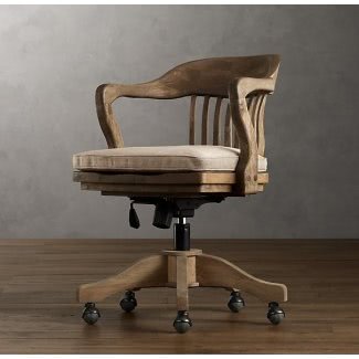 Wooden Swivel Office Chair - Ideas on Fot